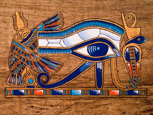 Eye of Horus painting